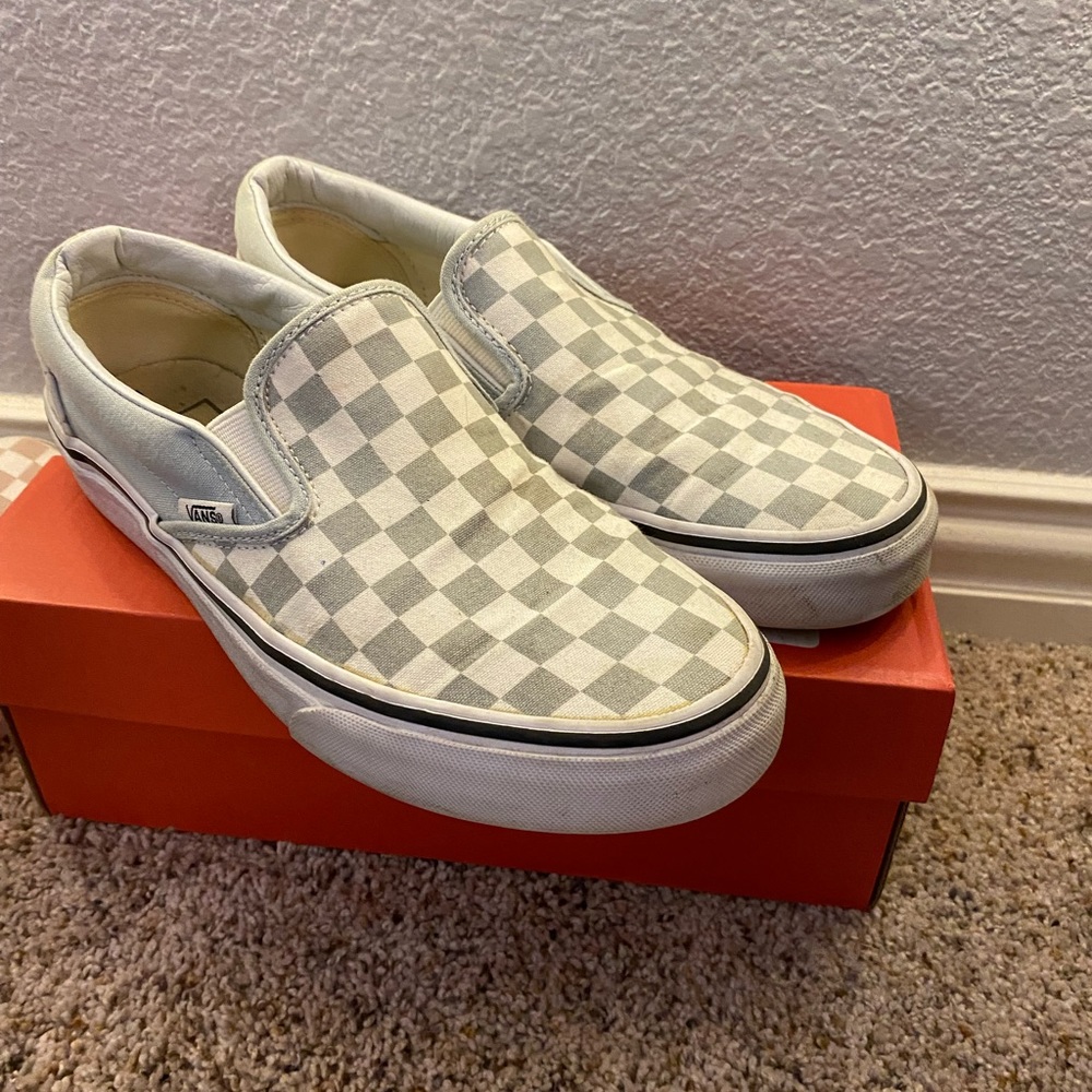 Vans Checkerboard Slip-On Shoe 8.5 W | 7.0 M